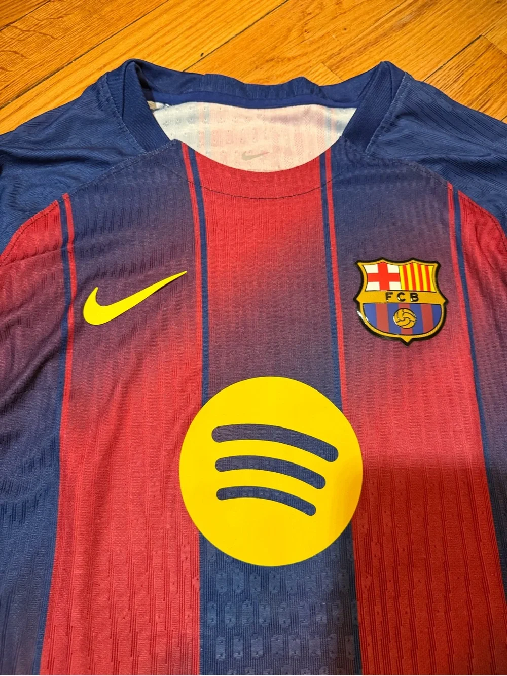 FC Barcelona mens Red & Blue Soccer Jersey player version